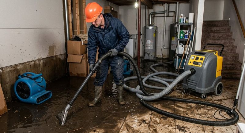 Basement Water Cleanup in Gilbert, AZ