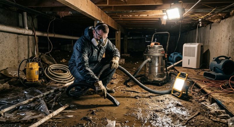 Crawl Space Water Remediation in Chandler, AZ
