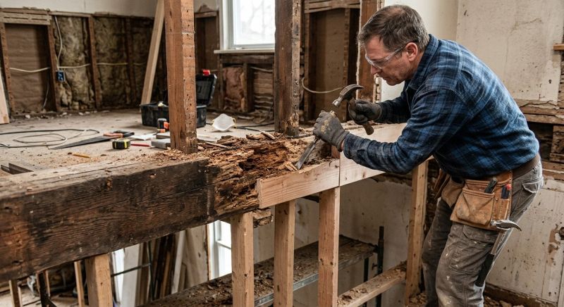 Structural Rot Repair in Kansas City, KS