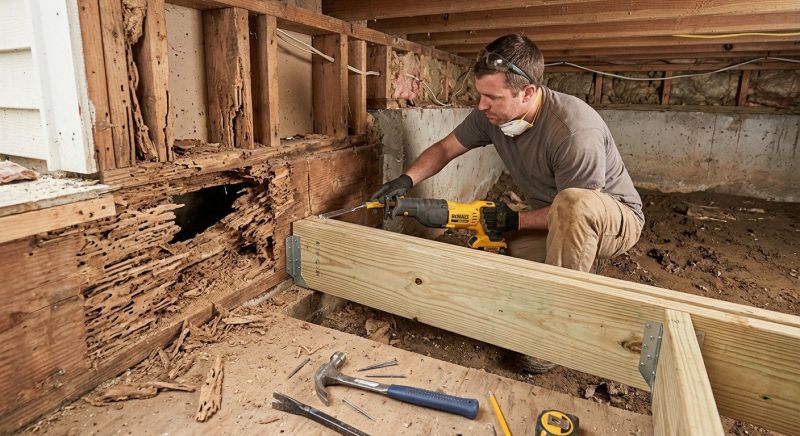 Termite Damage Restoration in Denver County, CO