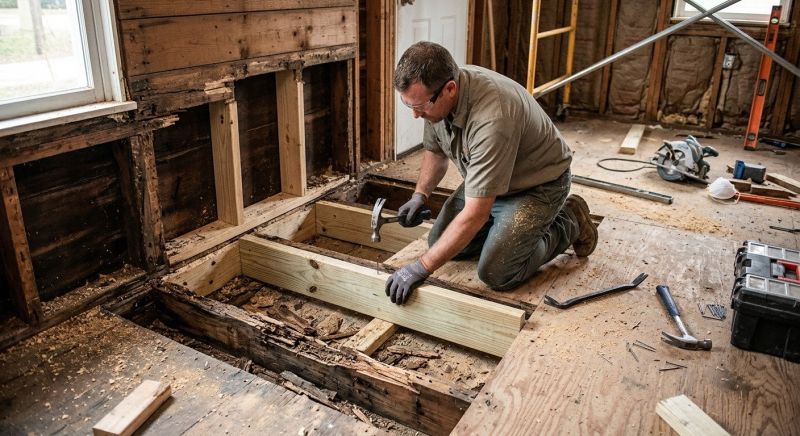 Termite Damage Restoration in Kansas City, KS