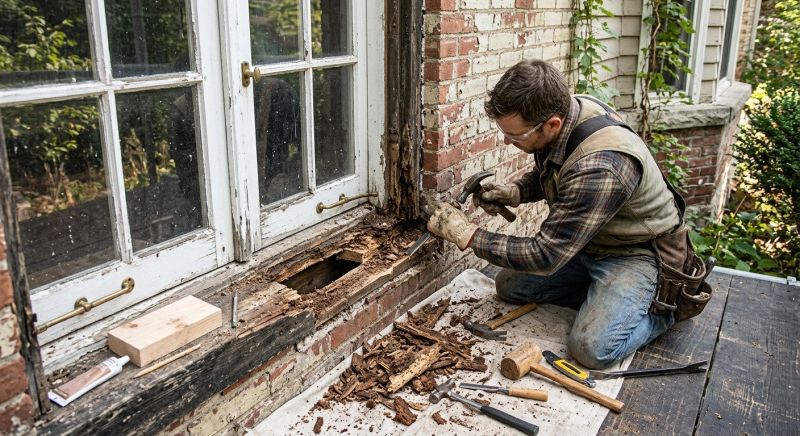 Window Rot Repair in Littleton, CO