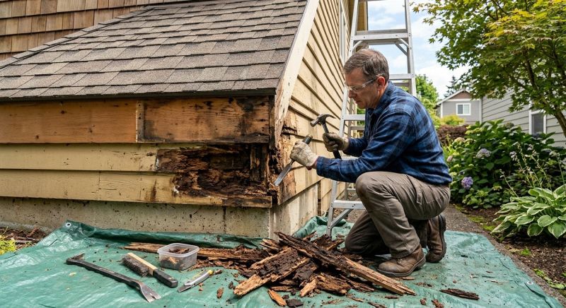 Wood Rot Removal in Alpharetta, GA