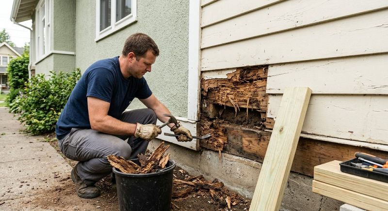 Wood Rot Removal in Littleton, CO