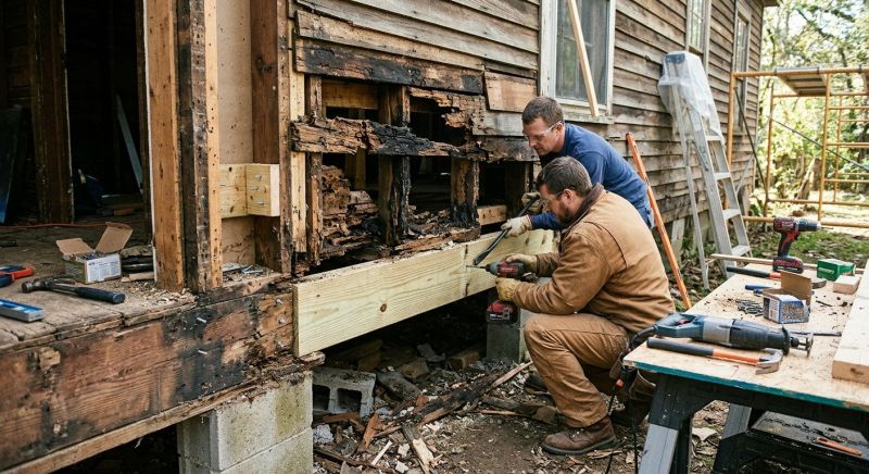 Wood Rot Repair in Olathe, KS