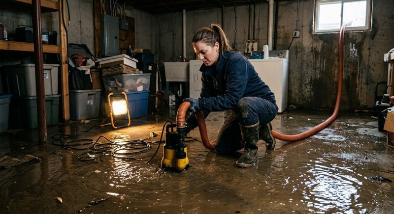 Basement Water Cleanup in Scottsdale, AZ