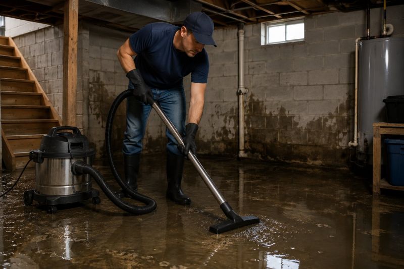 Basement Water Mitigation in Gilbert, AZ