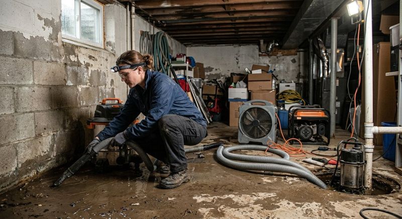 Basement Water Mitigation in Chandler, AZ
