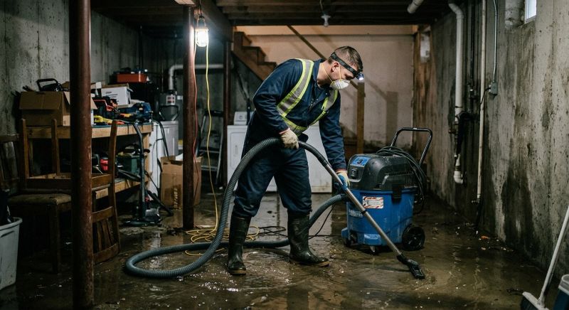 Basement Water Mitigation in Chandler, AZ