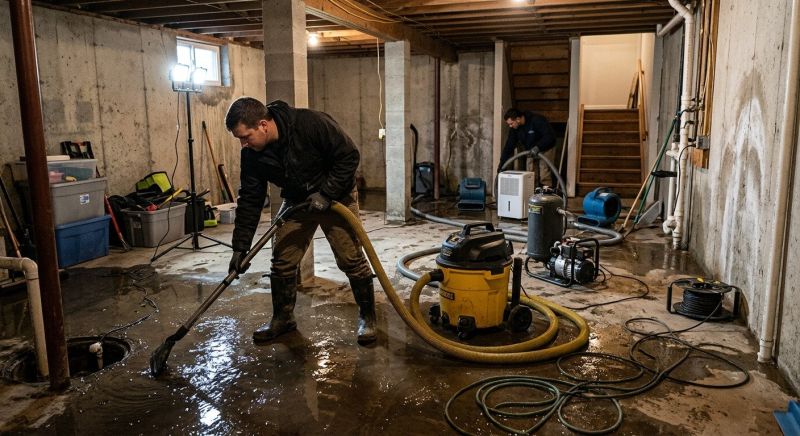 Basement Water Removal in Phoenix, AZ