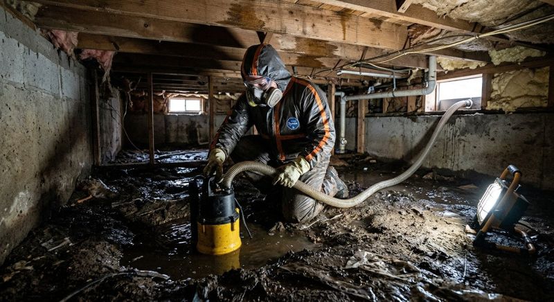 Crawlspace Water Removal in Gilbert, AZ