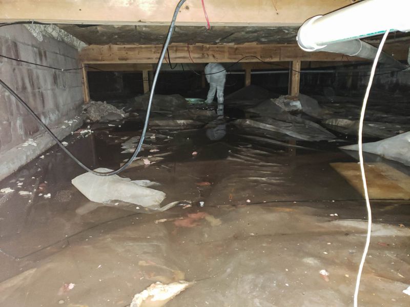 Crawlspace Water Restoration in Chandler, AZ