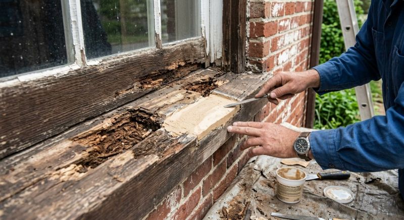 Decayed Wood Replacement in Olathe, KS