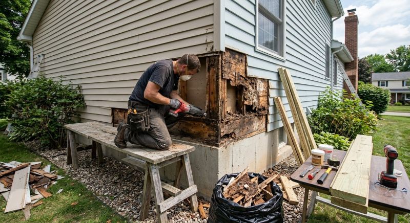 Dry Rot Remediation in Indianapolis, IN