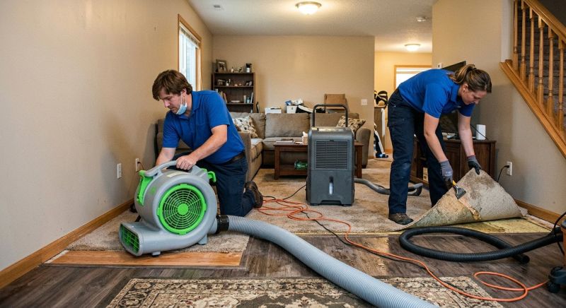 Emergency Water Damage Cleanup in Scottsdale, AZ