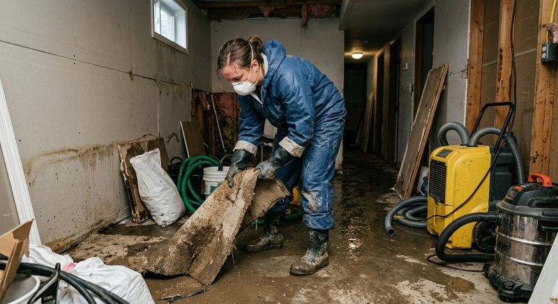 Flooded Basement Cleanup in Mesa, AZ