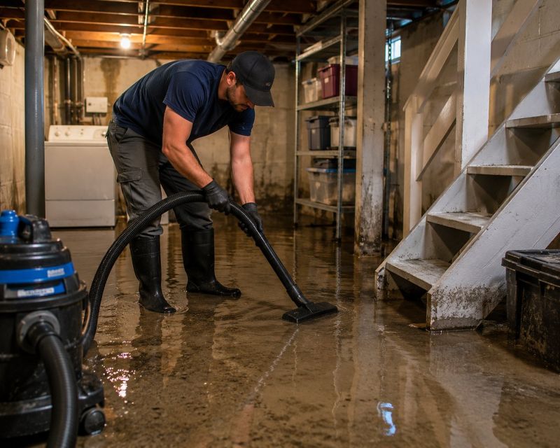 Flooded Basement Cleanup in Scottsdale, AZ