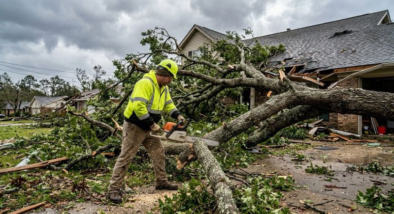 Storm Damage Cleanup in Scottsdale, AZ