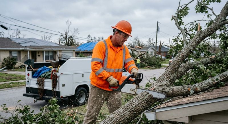 Storm Damage Cleanup in Gilbert, AZ