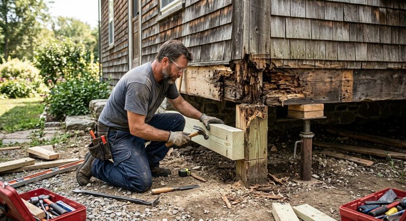 Structural Rot Repair in Overland Park, KS