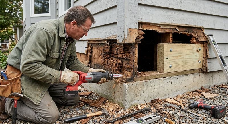 Structural Rot Repair in Olathe, KS