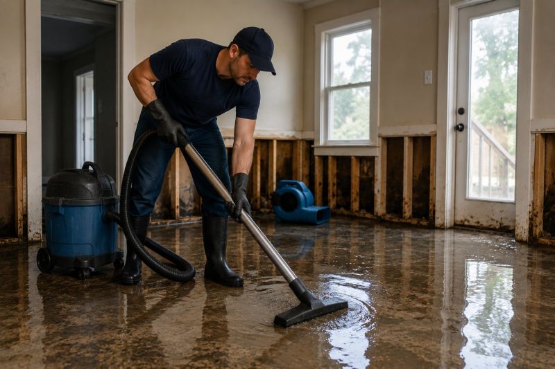 Water Damage Cleanup in Scottsdale, AZ