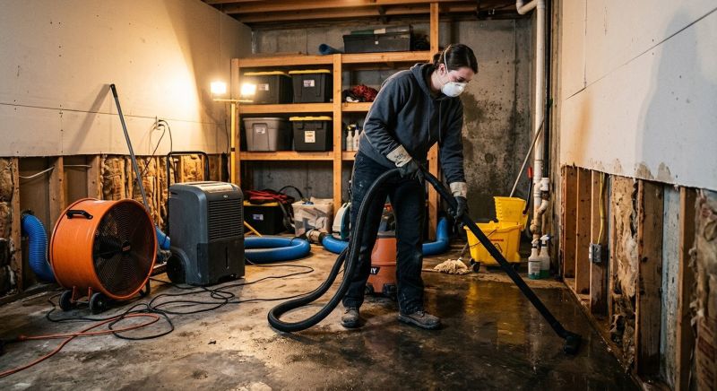 Water Damage Mitigation in Gilbert, AZ
