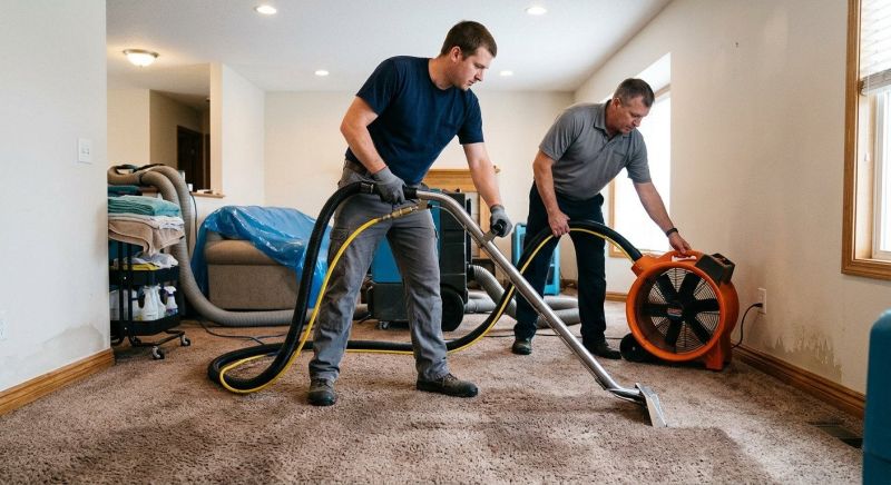 Wet Carpet Drying in Scottsdale, AZ