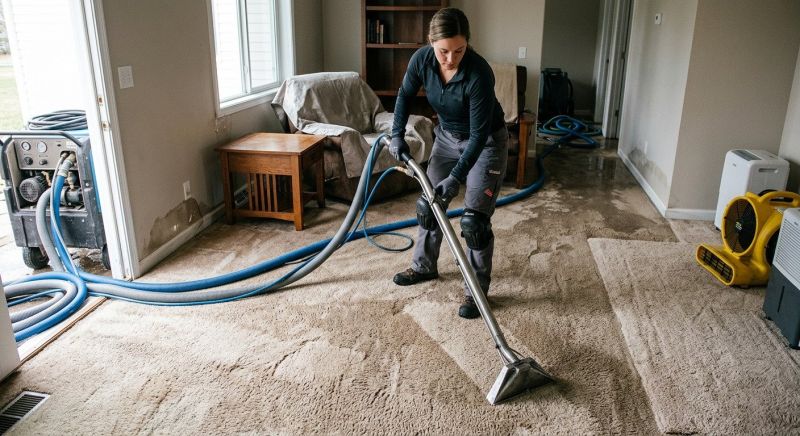 Wet Carpet Drying in Scottsdale, AZ